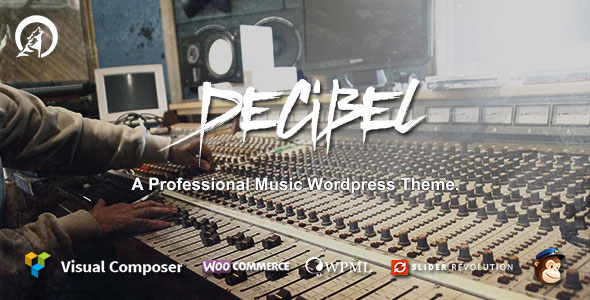 Decibel 音乐电台WordPress主题-创客云