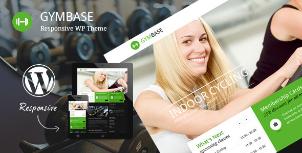 GymBase v11.7 - Responsive Gym Fitness WordPress Theme-创客云
