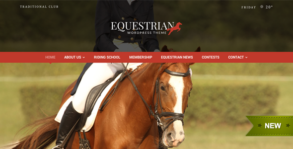 Equestrian 马会马术WordPress主题 v4.3-创客云