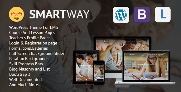 Smartway 学习课程 WordPress主题-创客云