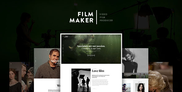 FilmMaker v1.2.0.3 - 电影工作室 WordPress主题-创客云