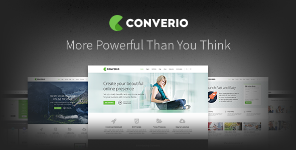 Converio v1.0.35 - Responsive Multi-Purpose WordPress Theme-创客云
