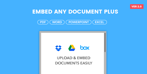 Embed Any Document 内容嵌入WordPress插件-创客云